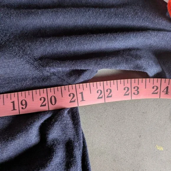 COS Basic wide-neck knit jumper | Navy - Picture 2 of 16